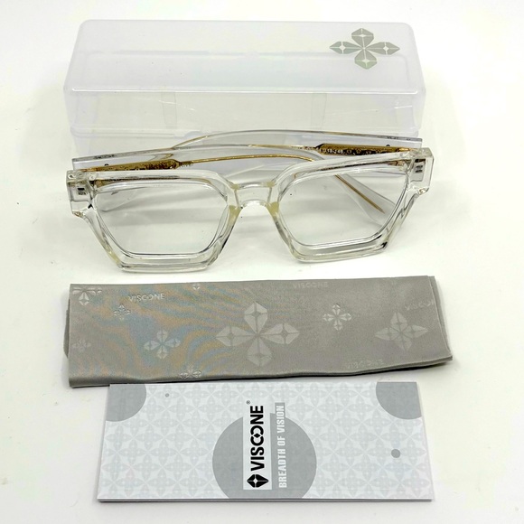 Clear Glasses With Blue Light UV Blocking Technology NIB - Picture 1 of 6